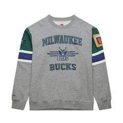 NBA Milwaukee Bucks Hardwood Classics All Over 4.0 Pullover Sweatshirt