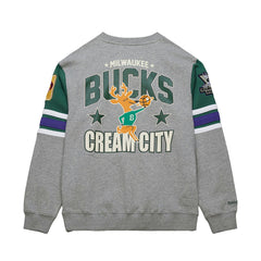 NBA Milwaukee Bucks Hardwood Classics All Over 4.0 Pullover Sweatshirt