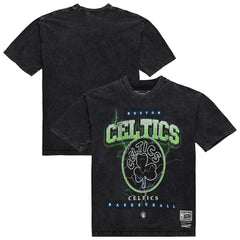NBA Boston Celtics Unisex Hardwood Classics Vintage Voltage Premium Heavyweight T-Shirt