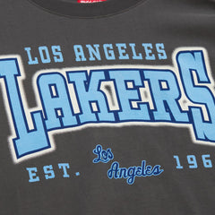 NBA Los Angeles Lakers Women's Hardwood Classics Oversized Boyfriend T-Shirt