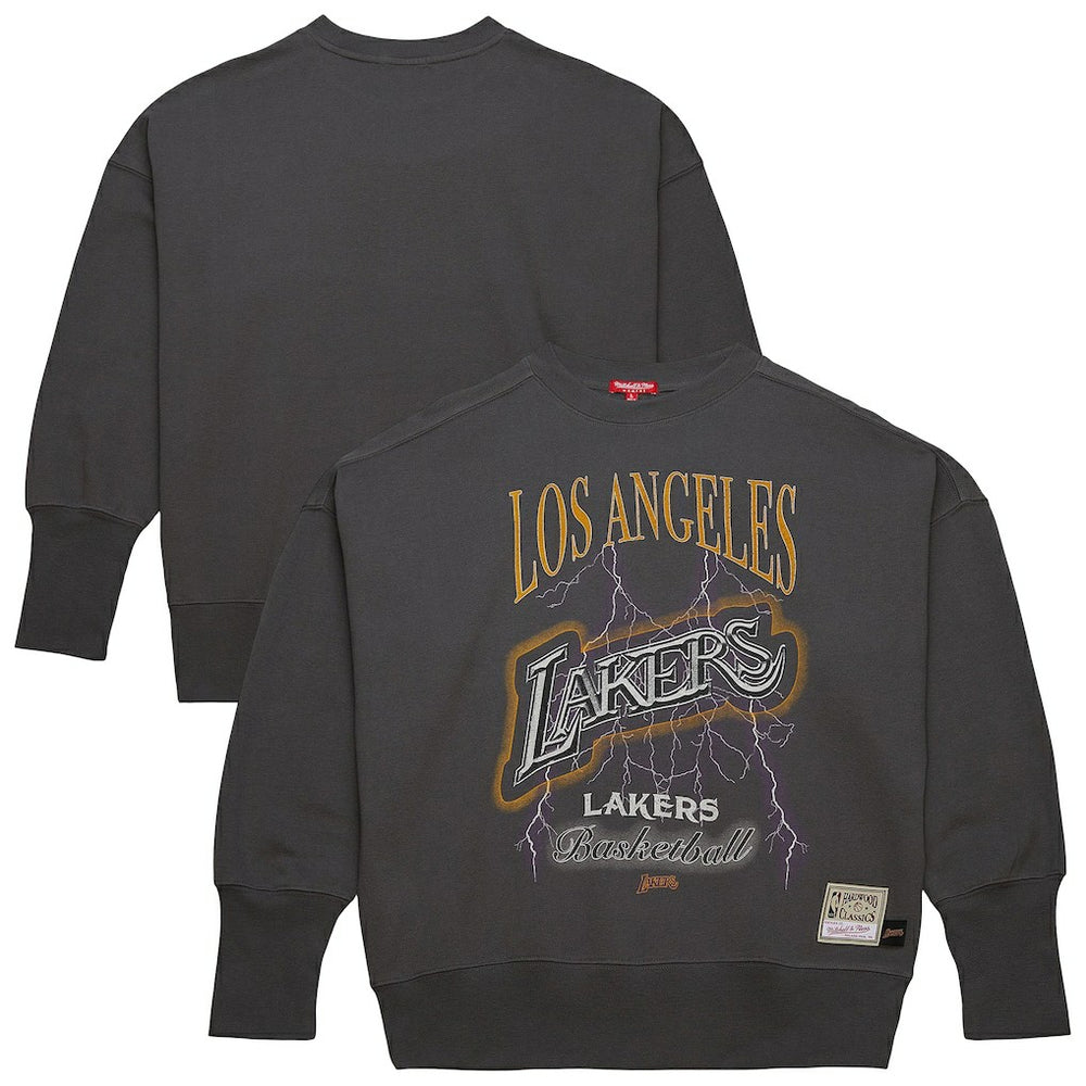 NBA Los Angeles Lakers Women's Hardwood Classics Lightweight Pullover Sweatshirt