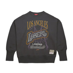 NBA Los Angeles Lakers Women's Hardwood Classics Lightweight Pullover Sweatshirt
