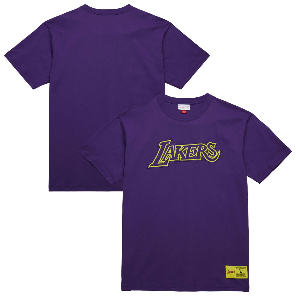 NBA Los Angeles Lakers Hardwood Classics Neon Nights Premium T-Shirt
