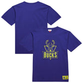 NBA Milwaukee Bucks Hardwood Classics Neon Nights Premium T-Shirt