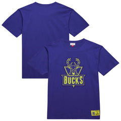 NBA Milwaukee Bucks Hardwood Classics Neon Nights Premium T-Shirt