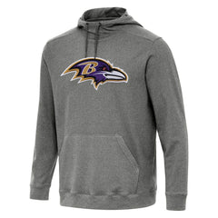 Antigua Cloud Pullover Hoodie - Baltimore Ravens