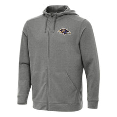 Antigua Effortless Full-Zip Hoodie - Baltimore Ravens