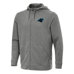 Antigua Effortless Full-Zip Hoodie - Carolina Panthers