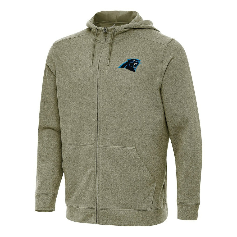 Antigua Effortless Full-Zip Hoodie - Carolina Panthers