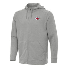 Antigua Effortless Full-Zip Hoodie - Kansas City Chiefs