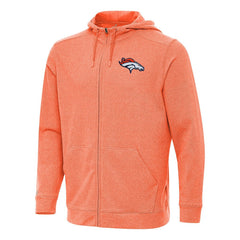 Antigua Effortless Full-Zip Hoodie - Denver Broncos