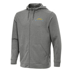 Antigua Effortless Full-Zip Hoodie - Los Angeles Chargers