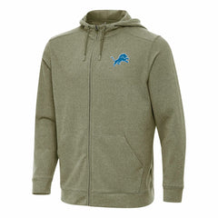 Antigua Effortless Full-Zip Hoodie - Detroit Lions
