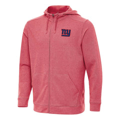 Antigua Effortless Full-Zip Hoodie - New York Giants