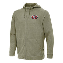 Antigua Effortless Full-Zip Hoodie - San Francisco 49ers