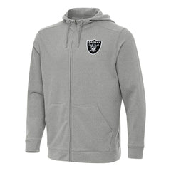 Antigua Effortless Full-Zip Hoodie - Las Vegas Raiders
