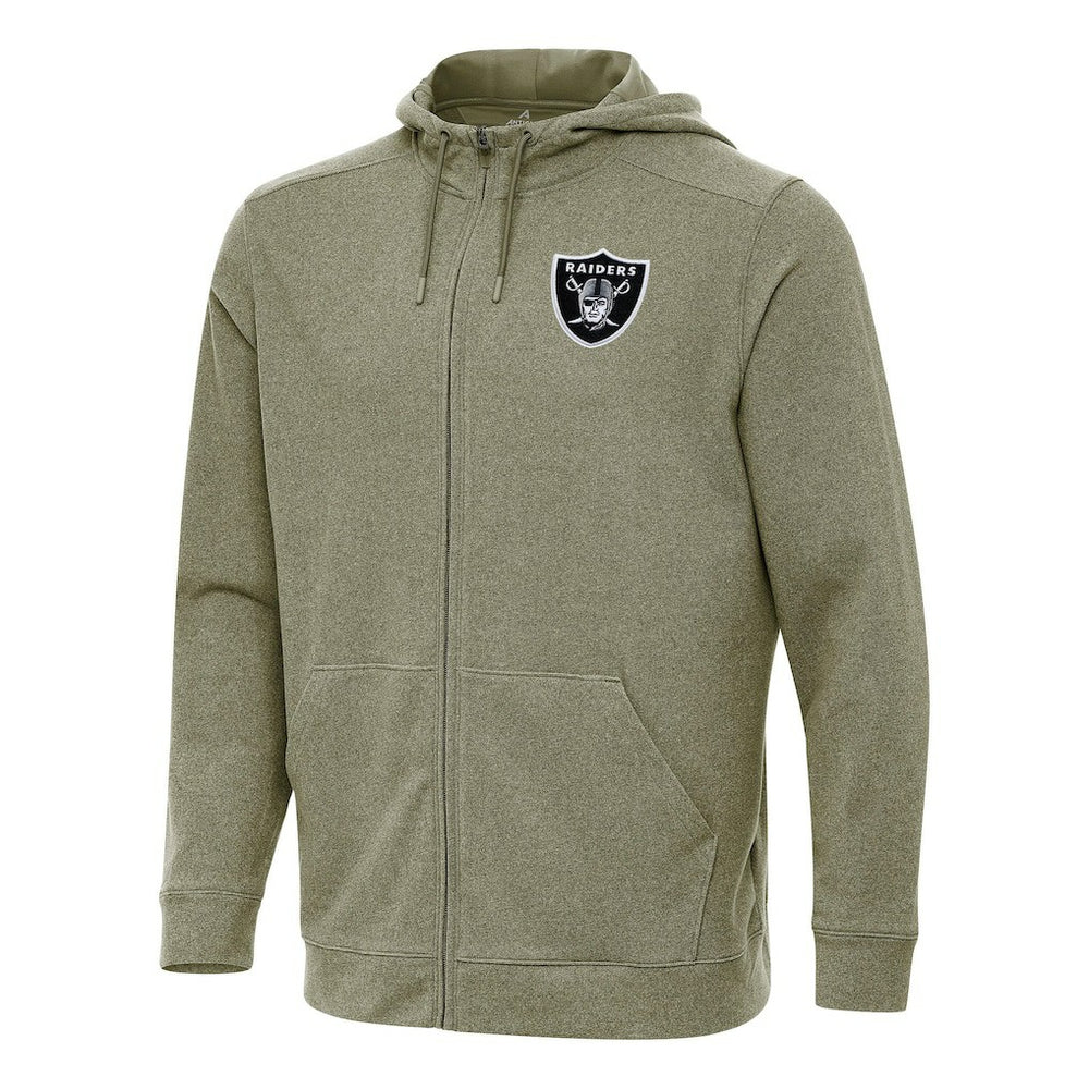 Antigua Effortless Full-Zip Hoodie - Las Vegas Raiders