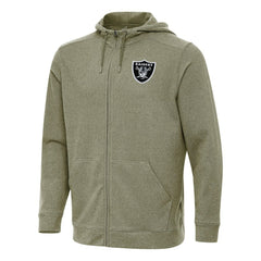 Antigua Effortless Full-Zip Hoodie - Las Vegas Raiders