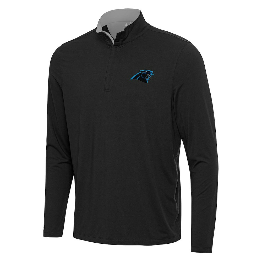 Antigua Content Quarter-Zip Pullover Top - Carolina Panthers