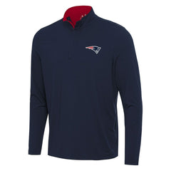 Antigua Content Quarter-Zip Pullover Top - New England Patriots