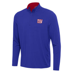 Antigua Content Quarter-Zip Pullover Top - New York Giants