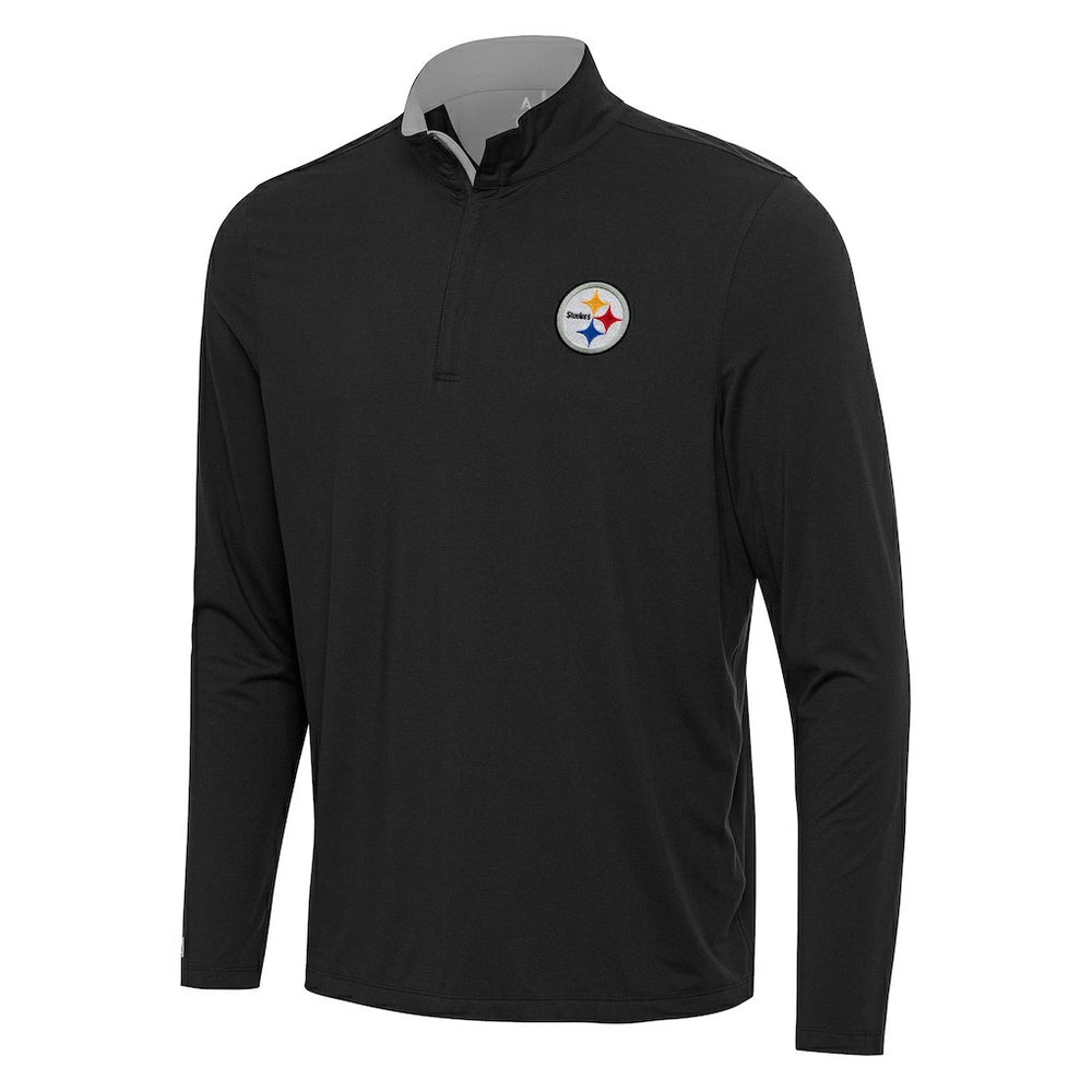 Antigua Content Quarter-Zip Pullover Top - Pittsburgh Steelers