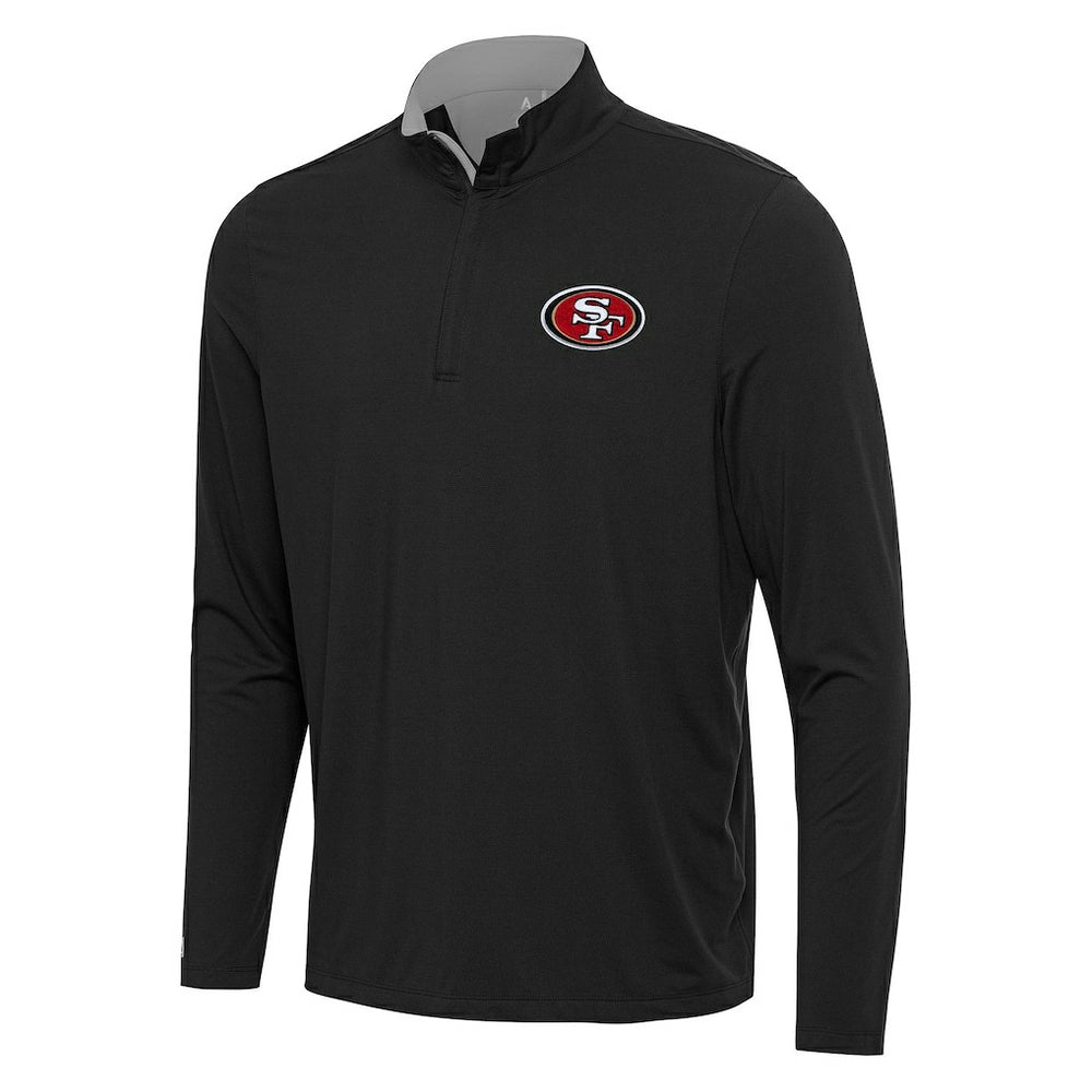 Antigua Content Quarter-Zip Pullover Top - San Francisco 49ers