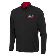 Antigua Content Quarter-Zip Pullover Top - San Francisco 49ers