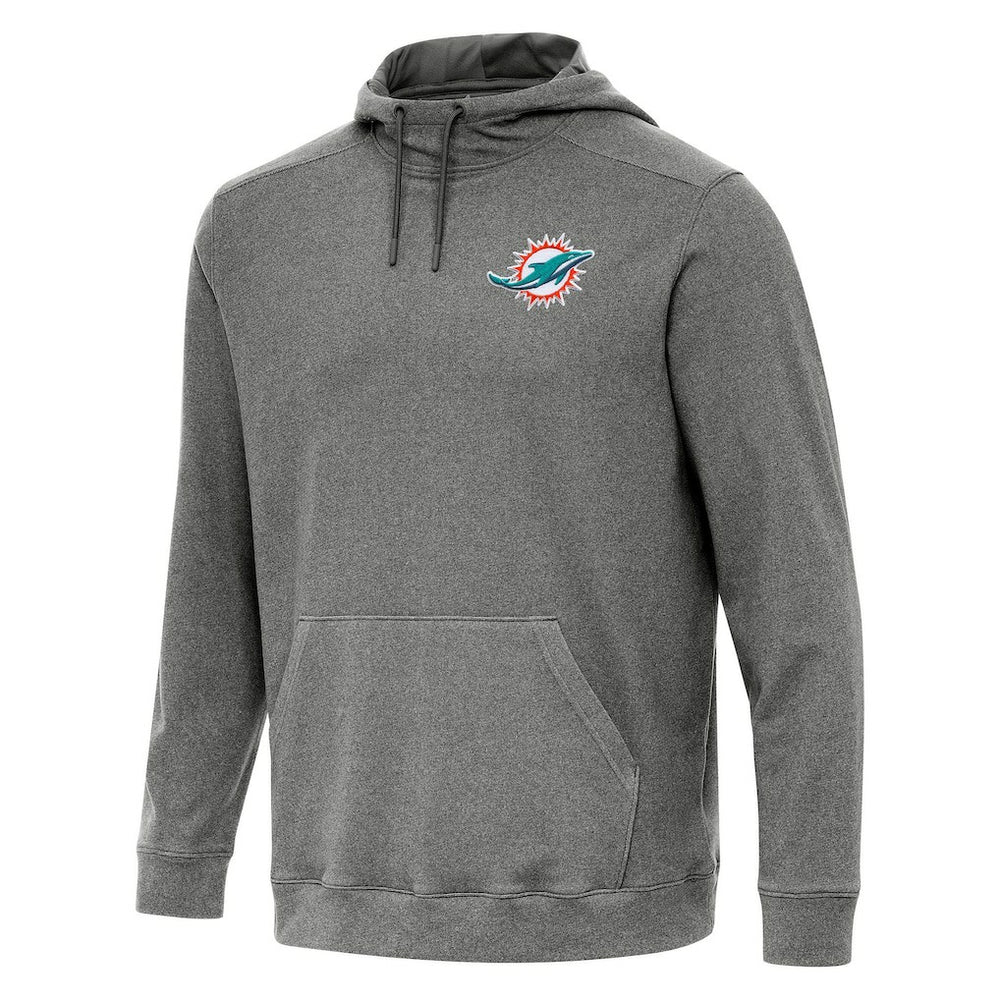 Antigua Cloud Pullover Hoodie - Miami Dolphins