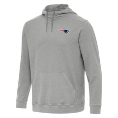 Antigua Cloud Pullover Hoodie - New England Patriots