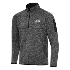 Antigua Fortune Quarter-Zip Pullover Jacket - New York Jets