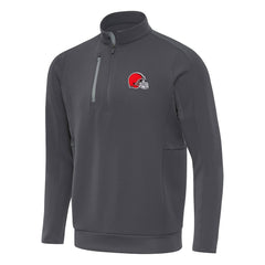 Antigua Generation Quarter-Zip Pullover Top - Cleveland Browns