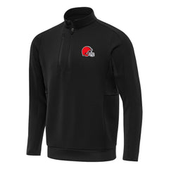 Antigua Generation Quarter-Zip Pullover Top - Cleveland Browns