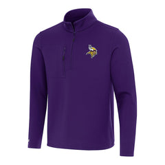 Antigua Insider Quarter-Zip Pullover Top - Minnesota Vikings