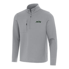 Antigua Insider Quarter-Zip Pullover Top - New York Jets