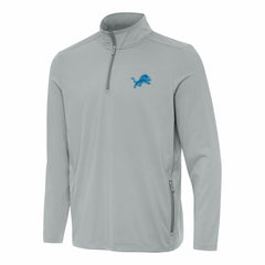 Antigua Perilous Quarter-Zip Pullover Top - Detroit Lions