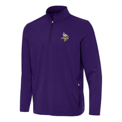 Antigua Perilous Quarter-Zip Pullover Top - Minnesota Vikings