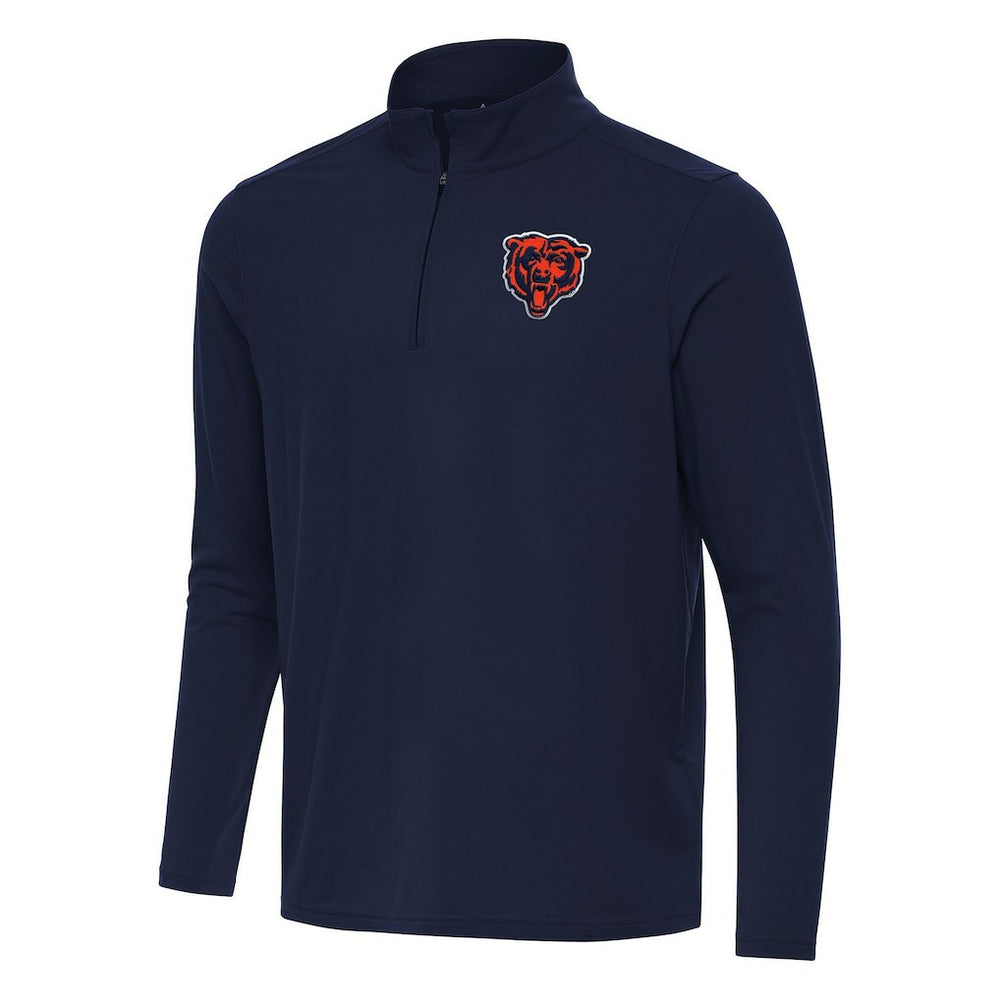 Antigua Intent Quarter-Zip Pullover Top - Chicago Bears