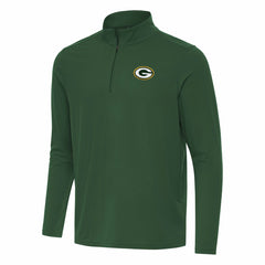Antigua Intent Quarter-Zip Pullover Top - Green Bay Packers