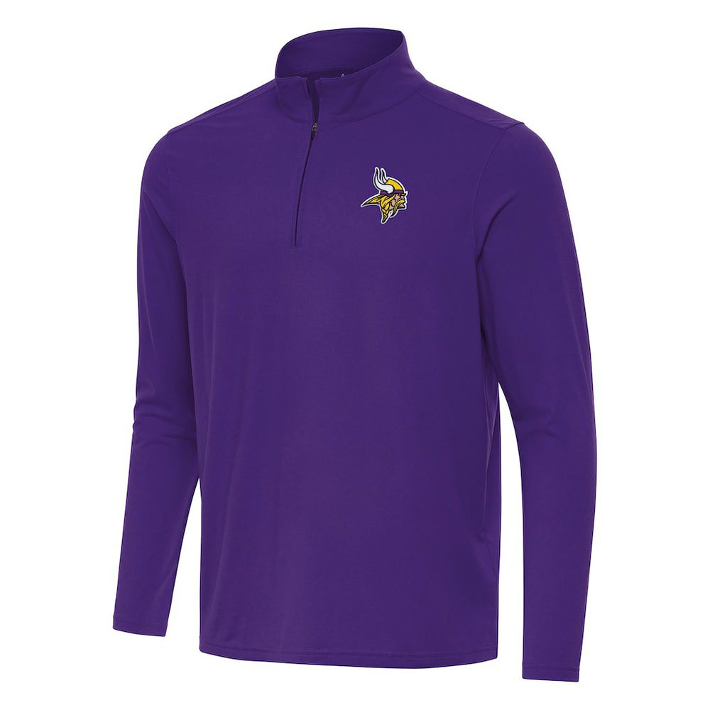 Antigua Intent Quarter-Zip Pullover Top - Minnesota Vikings