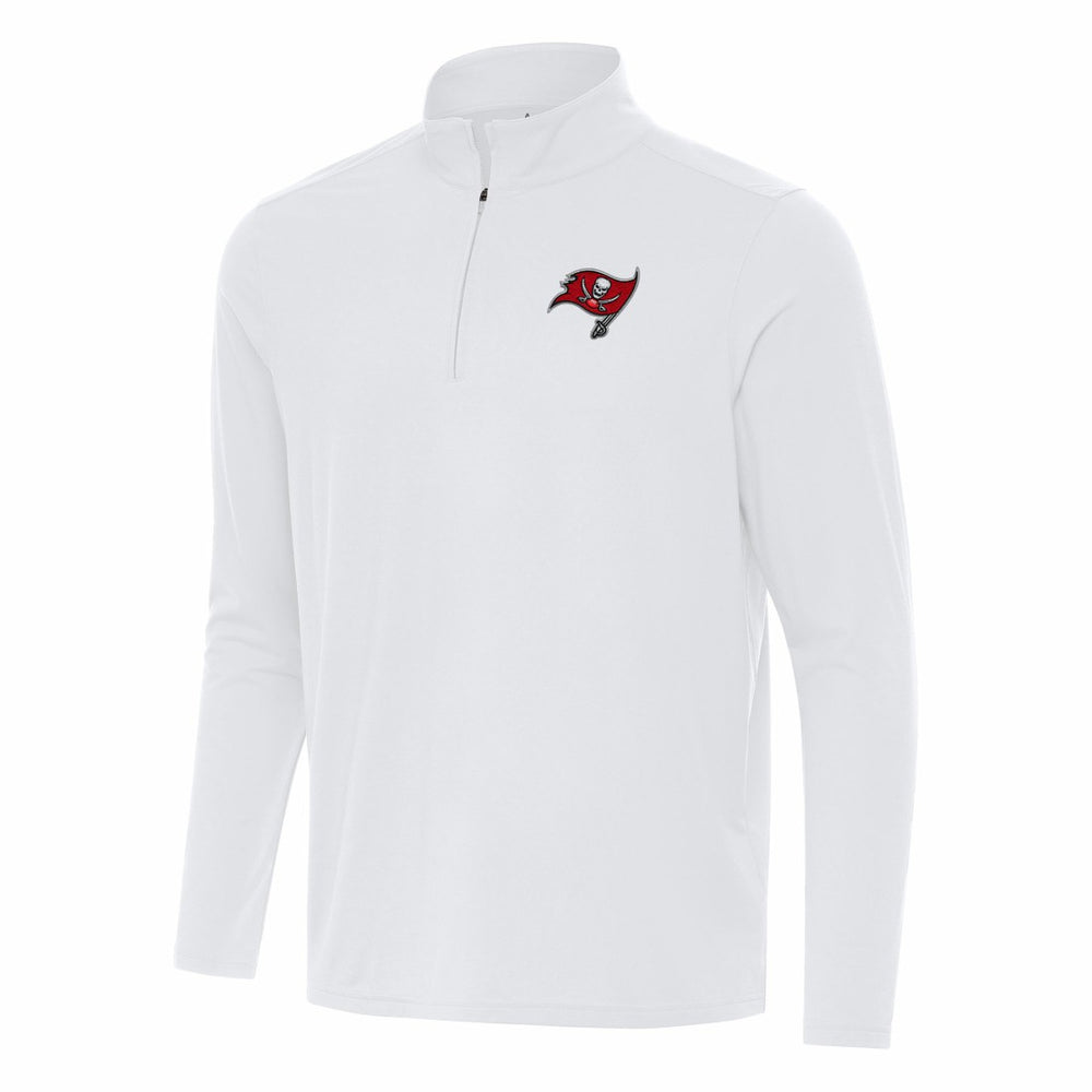 Antigua Intent Quarter-Zip Pullover Top - Tampa Bay Buccaneers
