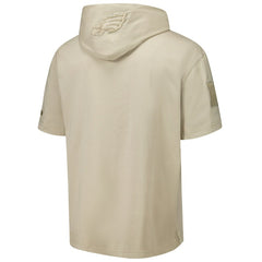 Pro Standard Neutrals Capsule Short Sleeve Pullover Hoodie - Philadelphia Eagles