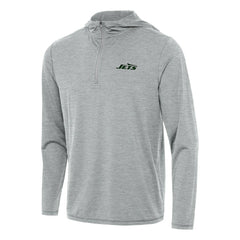 Antigua Tidy Quarter-Zip Pullover Hoodie - New York Jets