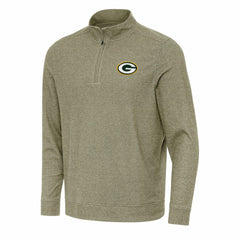 Antigua Subtle Quarter-Zip Top - Green Bay Packers