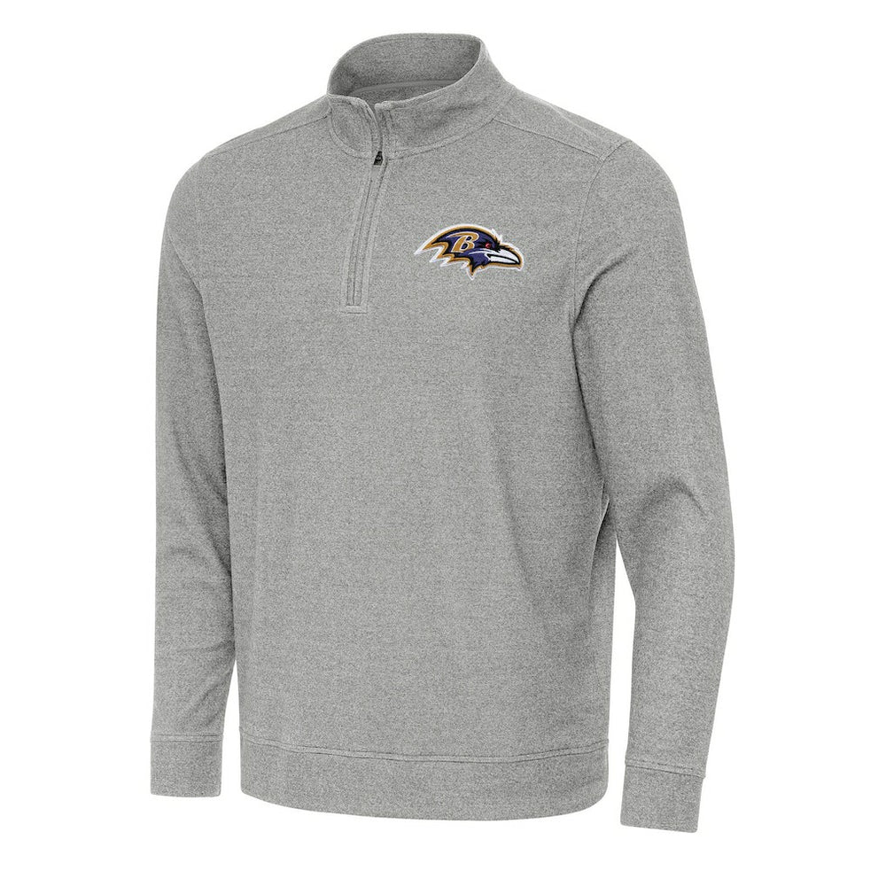 Antigua Subtle Quarter-Zip Top - Baltimore Ravens