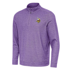 Antigua Subtle Quarter-Zip Top - Minnesota Vikings