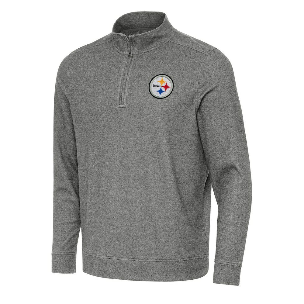 Antigua Subtle Quarter-Zip Top - Pittsburgh Steelers
