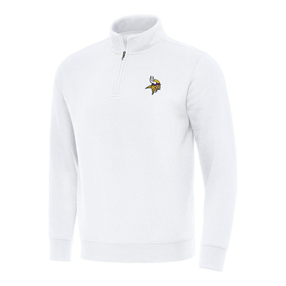 Antigua Victory Quarter-Zip Pullover Top - Minnesota Vikings