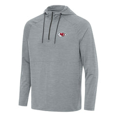 Antigua Spikes Quarter-Zip Pullover Hoodie - Kansas City Chiefs