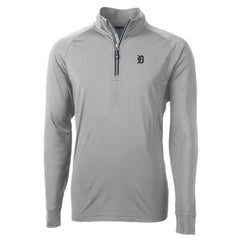 MLB Detroit Tigers Cutter & Buck Adapt Eco Raglan Quarter-Zip Top